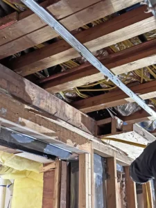Reconstruction during restoration process