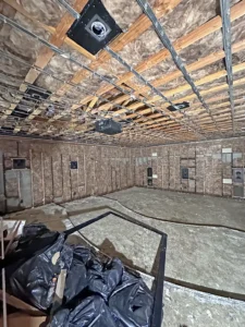 Reconstruction during restoration process