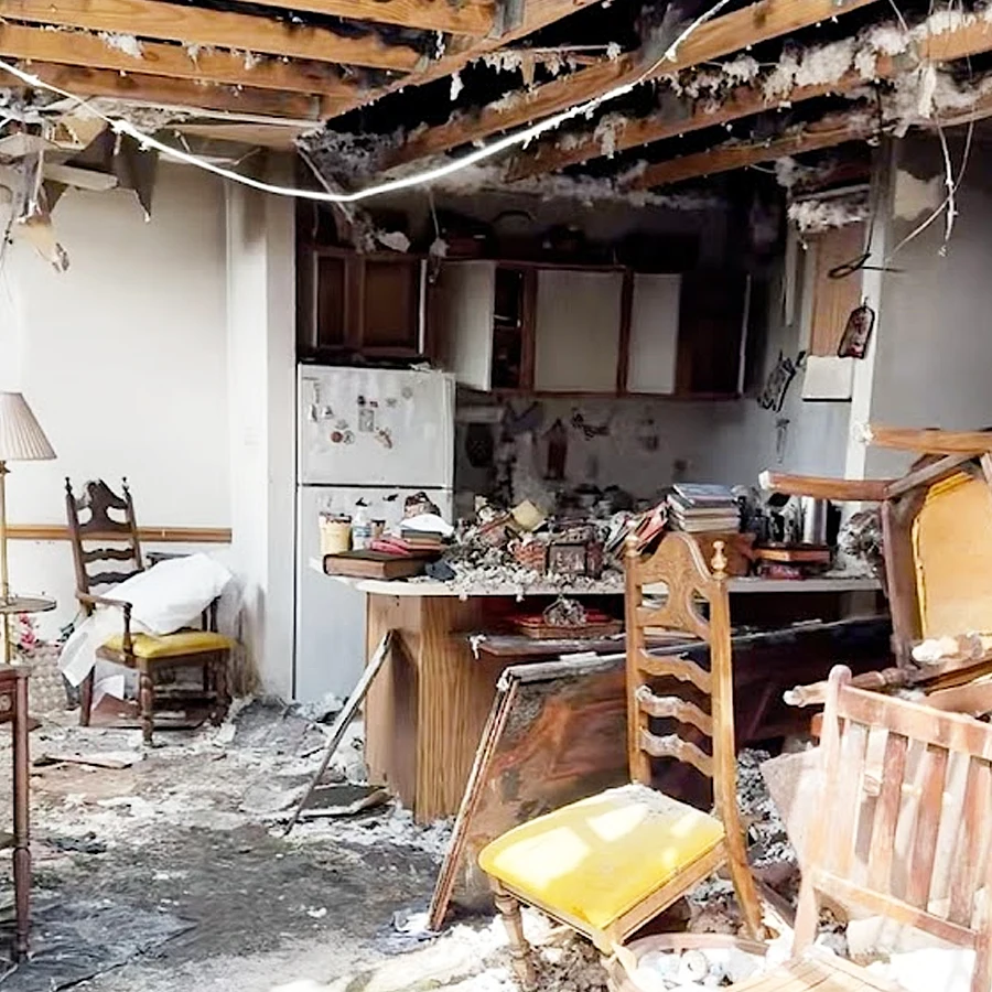 Fire damage restoration Columbus, Ohio